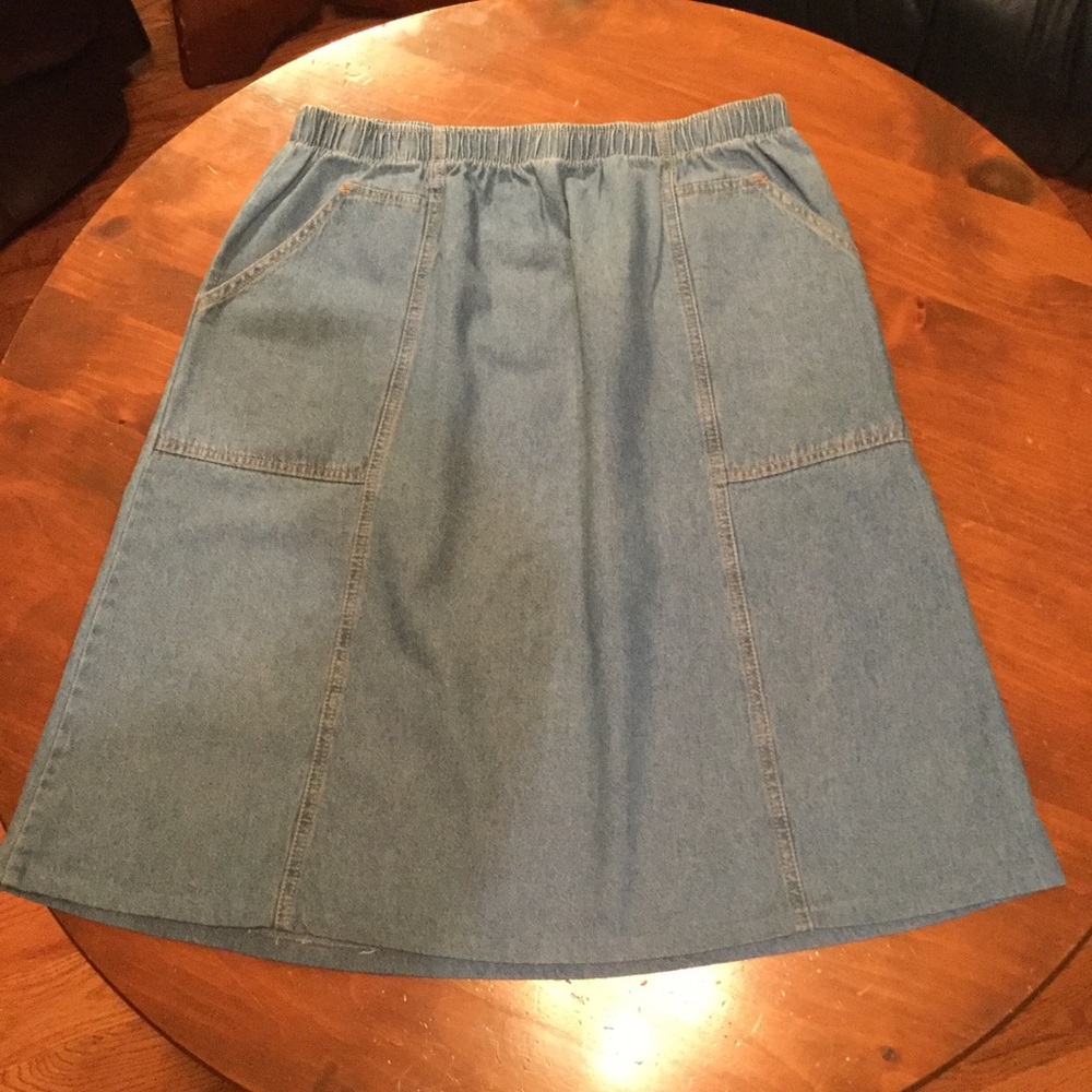 BFA Classic Denim Skirt